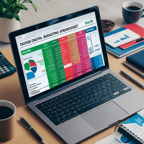 Digital Financial Budgeting Spreadsheet for Entrepreneurs - Image 4