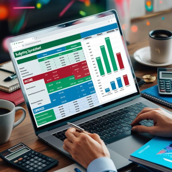 Digital Financial Budgeting Spreadsheet for Entrepreneurs - Image 3